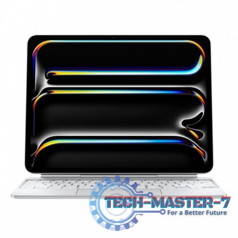 Klawiatura Magic Keyboard do iPada Pro 13 cali (M4) - angielski (międzynarodowy) - biała