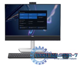 Komputer Optiplex 24 AIO/Core i5-14500T/8GB/256GB SSD/23.8 FHD/Integrated/Adj Stand/FHD Cam/Mic/WLAN + BT/Kb/Mouse/W11Pro