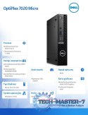 Komputer Optiplex MFF/Core i5-14500T/16GB/256GB SSD/Integrated/WLAN + BT/Kb/Mouse/W11Pro