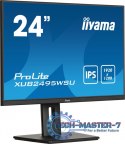 Monitor 24 cale XUB2495WSU-B7 IPS,16:10,300cd,4ms,HDMI,DP,3xUSB(3.2), 1xUSB-c,2x2W,FlickerFree,HAS(150mm)