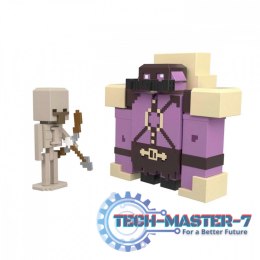 Zestaw figurek Minecraft Legends Pigmadillo vs Skeleton