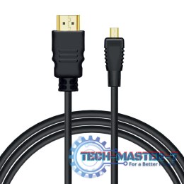 Kabel HDMI (M) - micro HDMI (M) z Ethernetem, 2m, CL-40/M