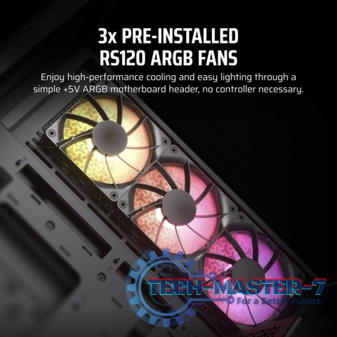Obudowa 3500X ICUE LINK RGB TG Mid-Tower czarna Obudowa 3500X ICUE LINK RGB TG Mid-Tower czarna