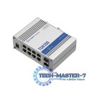 Przełącznik przemysłowy TSW200 2xSFP 8xGigabit Ethernet 8xPoE+DIN