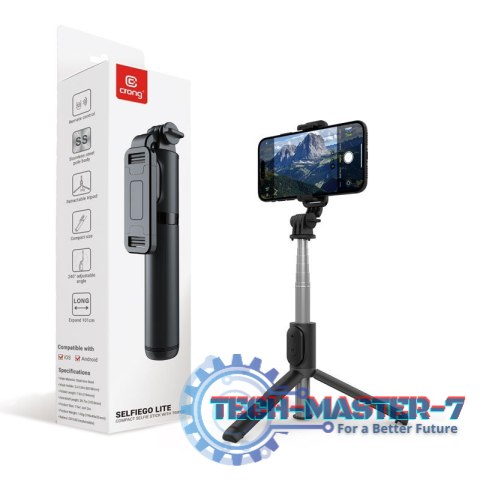 SelfieGo Kompaktowy selfie stick Bluetooth tripod (20-101cm)