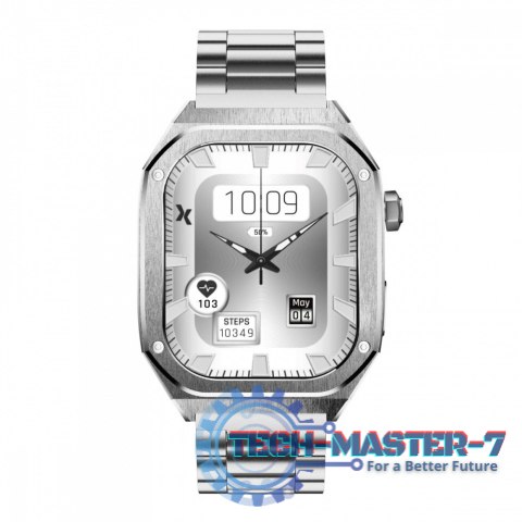 Smartwatch FW65 Iron S Srebrny Smartwatch FW65 Iron S Srebrny