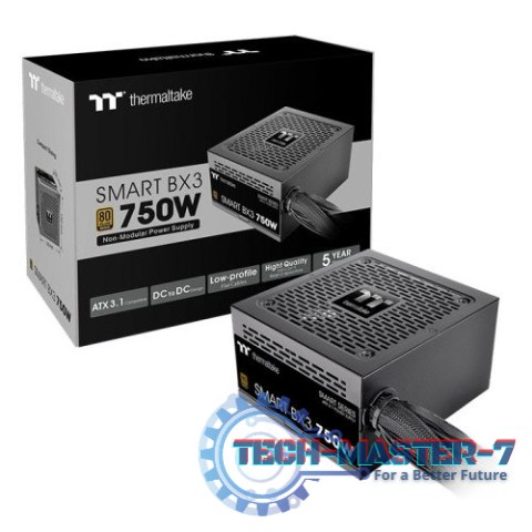Zasilacz - Smart BX3 750W 80+Bronze ATX3.1 Single Rail DC-DC Zasilacz - Smart BX3 750W 80+Bronze ATX3.1 Single Rail DC-DC