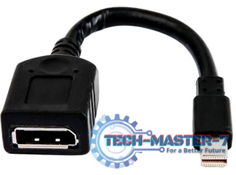Adapter HP DisplayPort (gniazdo) - mini DisplayPort (wtyk) Displayport - mini Displayport 2MY05AA