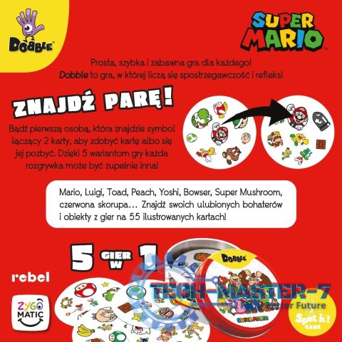 Gra Dobble: Super Mario Gra Dobble: Super Mario