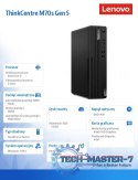Komputer ThinkCentre M70s G5 SFF 12U8000APB W11Pro i7-14700/16GB/512GB/INT/DVD/vPro/3YRS OS
