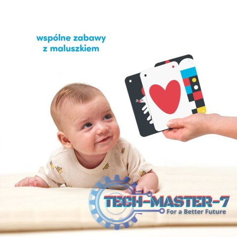 Książeczka Kontrasty na sznureczku 0m+ Książeczka Kontrasty na sznureczku 0m+