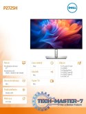 Monitor 27 cali P2725H IPS LED Full HD(1920x1080)/16:9/HDMI/DP/VGA/USB-C/USB/3Y