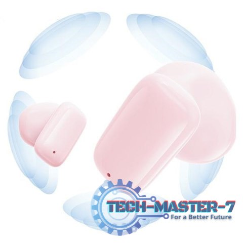 Słuchawki Bluetooth 5.3 TWS TD Series Rożowe Słuchawki Bluetooth 5.3 TWS TD Series Rożowe