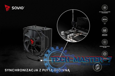 Chłodzenie procesora CPU Frost Black X2 Chłodzenie procesora CPU Frost Black X2