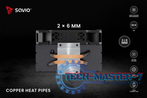 Chłodzenie procesora CPU Frost Black X2 Chłodzenie procesora CPU Frost Black X2