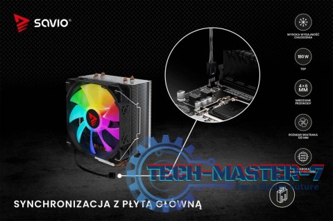 Chłodzenie procesora CPU Vortex X2 ARGB Chłodzenie procesora CPU Vortex X2 ARGB