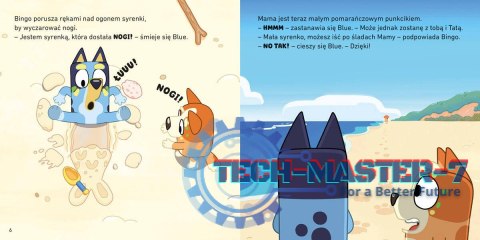 Książeczka Bluey. Plaża. Moja czytanka Książeczka Bluey. Plaża. Moja czytanka