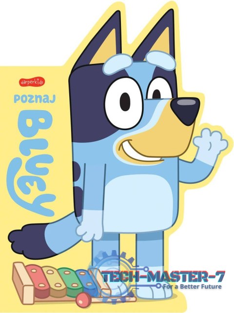 Książeczka Poznaj Bluey Książeczki kartonowe