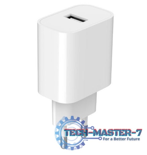 Ładowarka USB-A 2.4A biała Ładowarka USB-A 2.4A biała