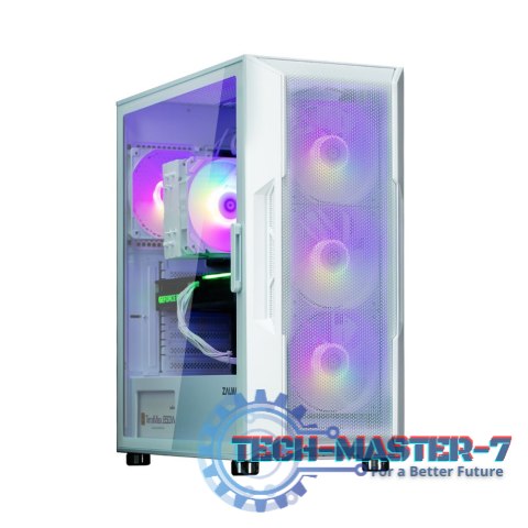 Obudowa I3 Neo ATX Mid Tower White ARGB fan x4 Obudowa I3 Neo ATX Mid Tower White ARGB fan x4