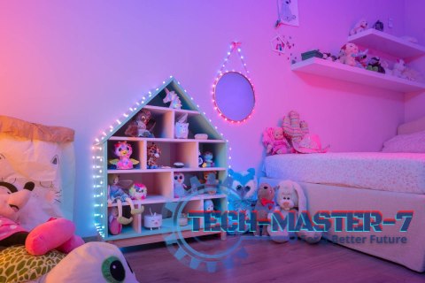 Inteligentne lampki dekoracyjne Strings USB-C (Candies) 100 LED RGB, serca, przezroczysty przewód, 6 m Inteligentne lampki dekoracyjne Strings USB-C (Candies) 100 LED RGB, serca, przezroczysty przewód, 6 m