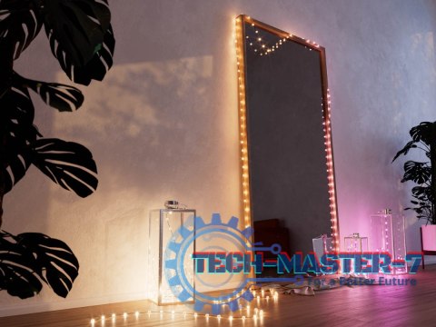 Inteligentne lampki dekoracyjne Strings USB-C (Candies) 200 LED RGB, perły, zielony przewód, 12 m Inteligentne lampki dekoracyjne Strings USB-C (Candies) 200 LED RGB, perły, zielony przewód, 12 m