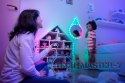 Inteligentne lampki dekoracyjne Strings USB-C (Candies) 200 LED RGB, serca, zielony przewód, 12 m