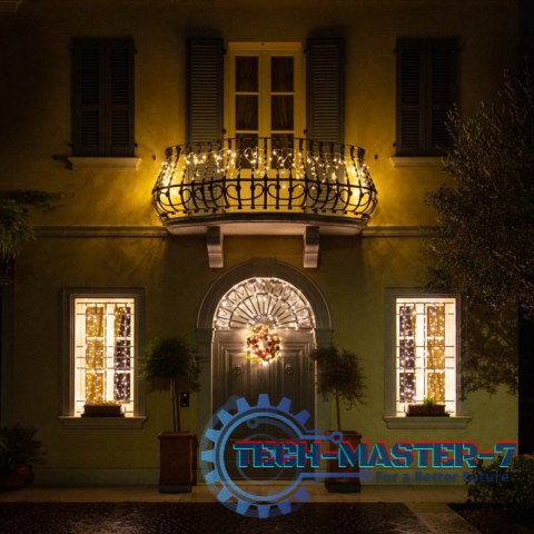Inteligentne lampki sople Icicle 190 AWW LED, 5x0,5 m, IP44, przezroczysty przewód Inteligentne lampki sople Icicle 190 AWW LED, 5x0,5 m, IP44, przezroczysty przewód