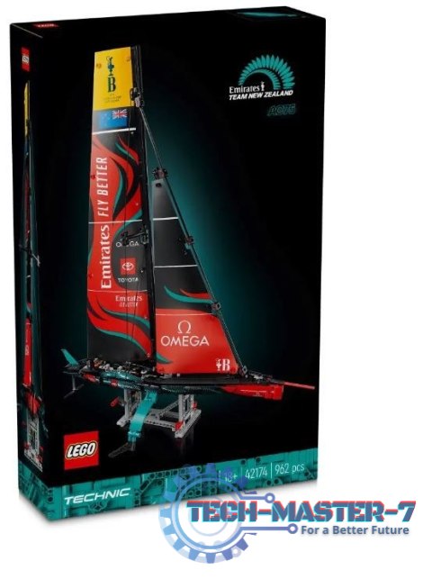 Klocki Technic 42174 Jacht Emirates Team New Zealand AC75