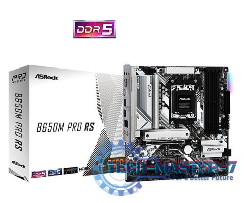 Płyta główna B650M PRO RS AM5 4DDR5 HDMI/DP mATX Płyta główna B650M PRO RS AM5 4DDR5 HDMI/DP mATX