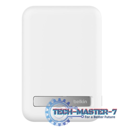Powerbank ze standem 10000mAh Qi2 MagSafe Biały