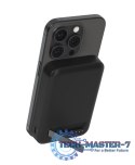 Powerbank ze standem 8000mAh Qi2 MagSafe Czarny