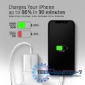 ACU-PD30W Ładowarka sieciowa PD 30W, 1x port USB-C, PD3.0/QC3.0/AFC/FCP/Apple Biała