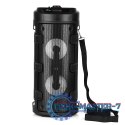 Głośnik PARTYBOX KEG BT MT3165 V2.0 Karaoke/Bluetooth 5.0+EDR/FM/MP3/MicroSD/USB/Equalizer/AUX/Jack 6.3/Pilot/Pasek/USB-C/LED/RM