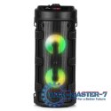 Głośnik PARTYBOX KEG BT MT3165 V2.0 Karaoke/Bluetooth 5.0+EDR/FM/MP3/MicroSD/USB/Equalizer/AUX/Jack 6.3/Pilot/Pasek/USB-C/LED/RM