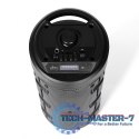 Głośnik PARTYBOX KEG BT MT3165 V2.0 Karaoke/Bluetooth 5.0+EDR/FM/MP3/MicroSD/USB/Equalizer/AUX/Jack 6.3/Pilot/Pasek/USB-C/LED/RM