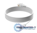 Kabel sieciowy UACC-Cable-Patch-EL-0.3M-W półprzezroczysty, biały 0,3m, Cat6