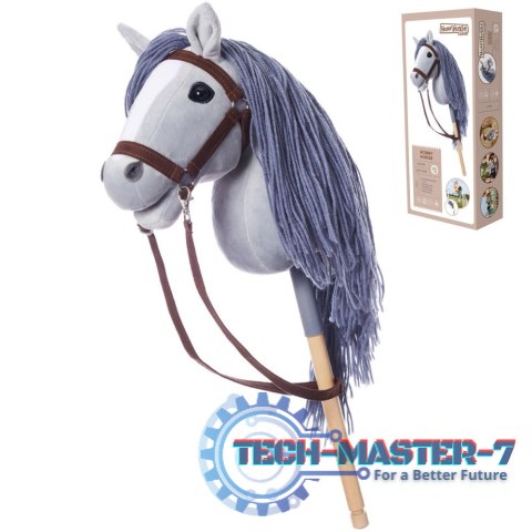 Koń na kiju Hobby Horse HOPPIHORSE A3 szary Koń na kiju Hobby Horse HOPPIHORSE A3 szary