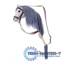 Koń na kiju Hobby Horse HOPPIHORSE A3 szary