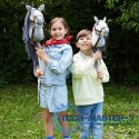 Koń na kiju Hobby Horse HOPPIHORSE A4 szary