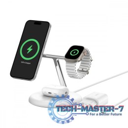 Ładowarka Boost Charge Pro 3w1 Qi2 15W Biała regulowana
