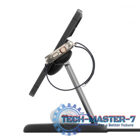 Ładowarka Boost Charge Pro 3w1 Qi2 15W Czarna regulowana Ładowarka Boost Charge Pro 3w1 Qi2 15W Czarna regulowana