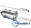Ładowarka samochodowa 30W 1xUSB-C+USB-A PD