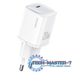 Ładowarka sieciowa 20W GaN USB-C Fast Charging CC248 Biała