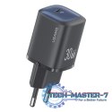 Ładowarka sieciowa 30W GaN USB-C Fast charging Czarna