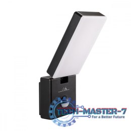 Lampa LED z czujnikiem ruchu MCE516 B 10W IP65