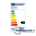 Lampa LED z czujnikiem ruchu MCE516 B 10W IP65