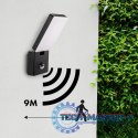 Lampa LED z czujnikiem ruchu MCE516 B 10W IP65