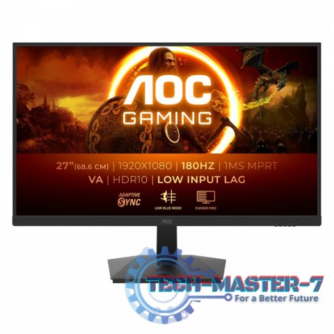 Monitor C27G4ZXU 27 cali Zakrzywiony Fast VA 280Hz HDMIx2 DP