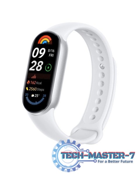 Opaska Sportowa Smart Band 9 srebrna